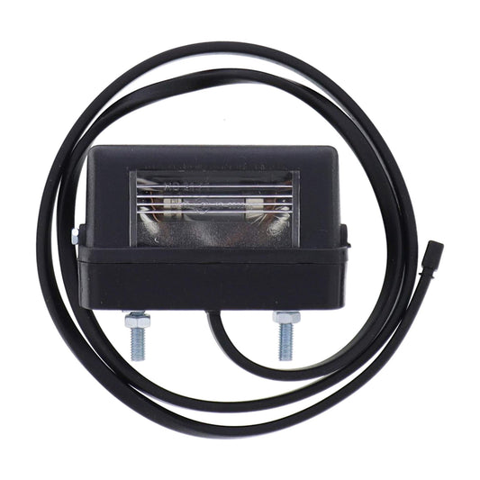 Aspöck Regpoint small Kennzeichenleuchte mit 0,8 m DC-Leitung