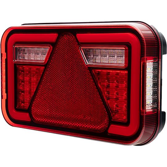 Aspöck MultiLED IV LED Rückleuchte links 5-pol. Bajonett 12/24V