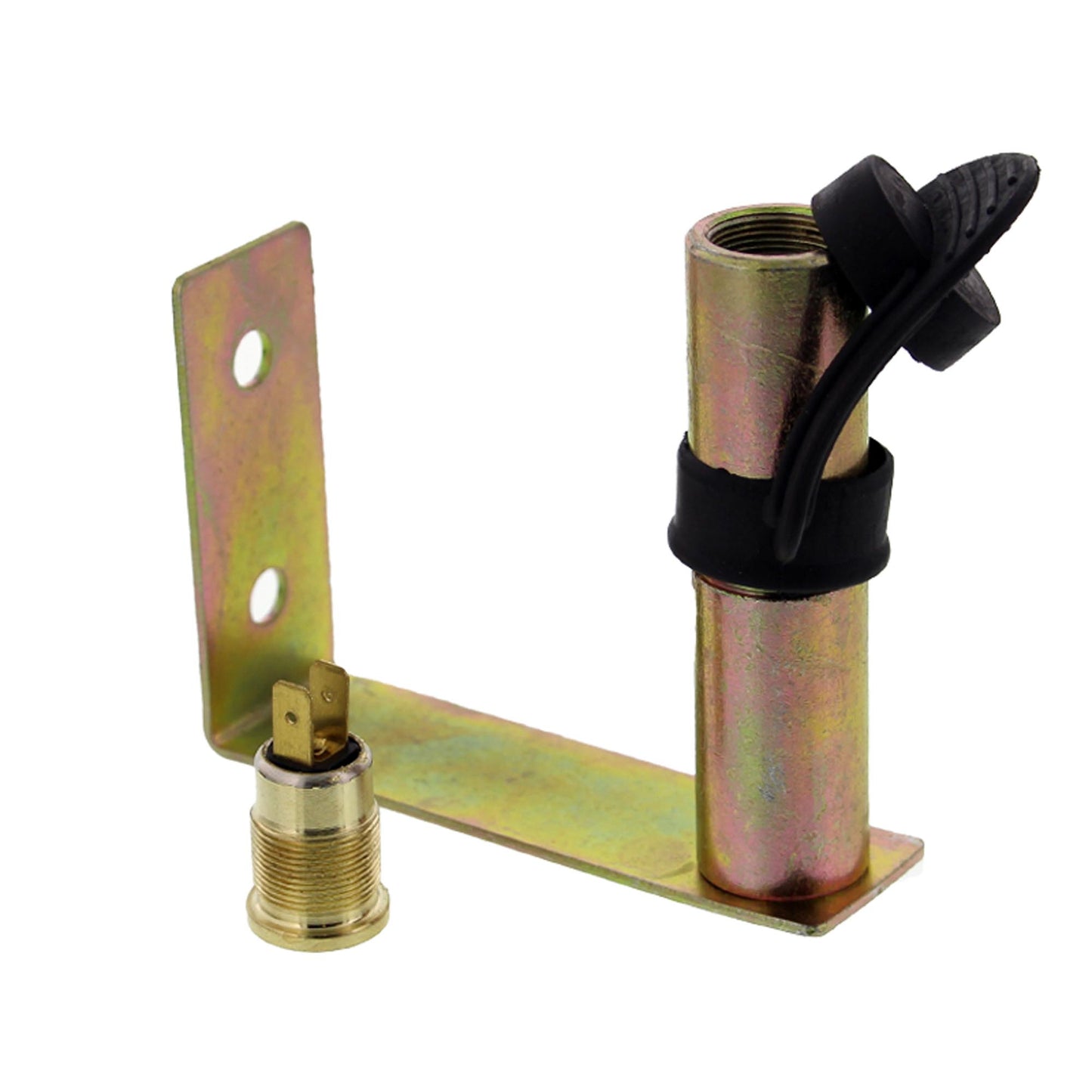 Seitenhalter mit Anschluss für Rundumleuchte Kurz