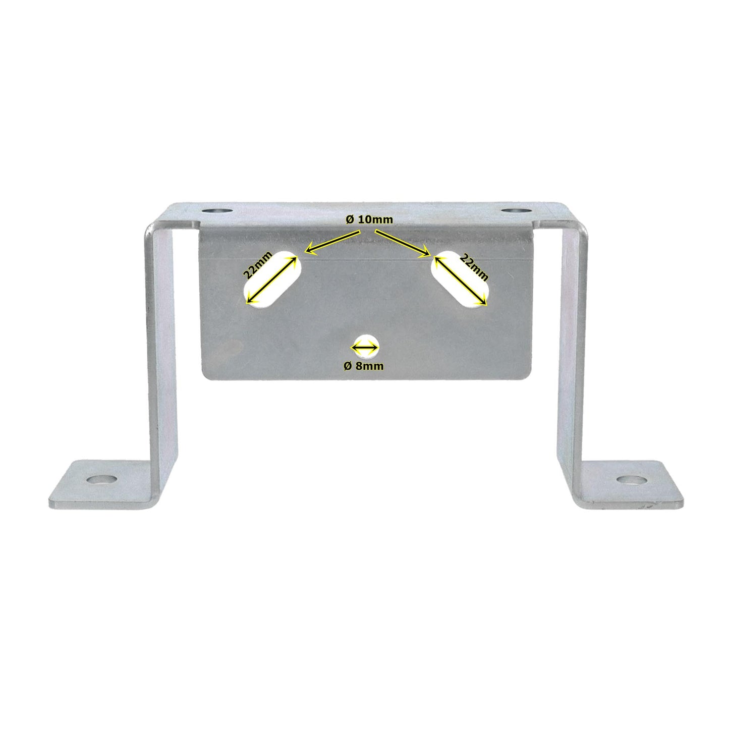 2x holder suitable for STEMA for clamp holders / parking supports including screw set
