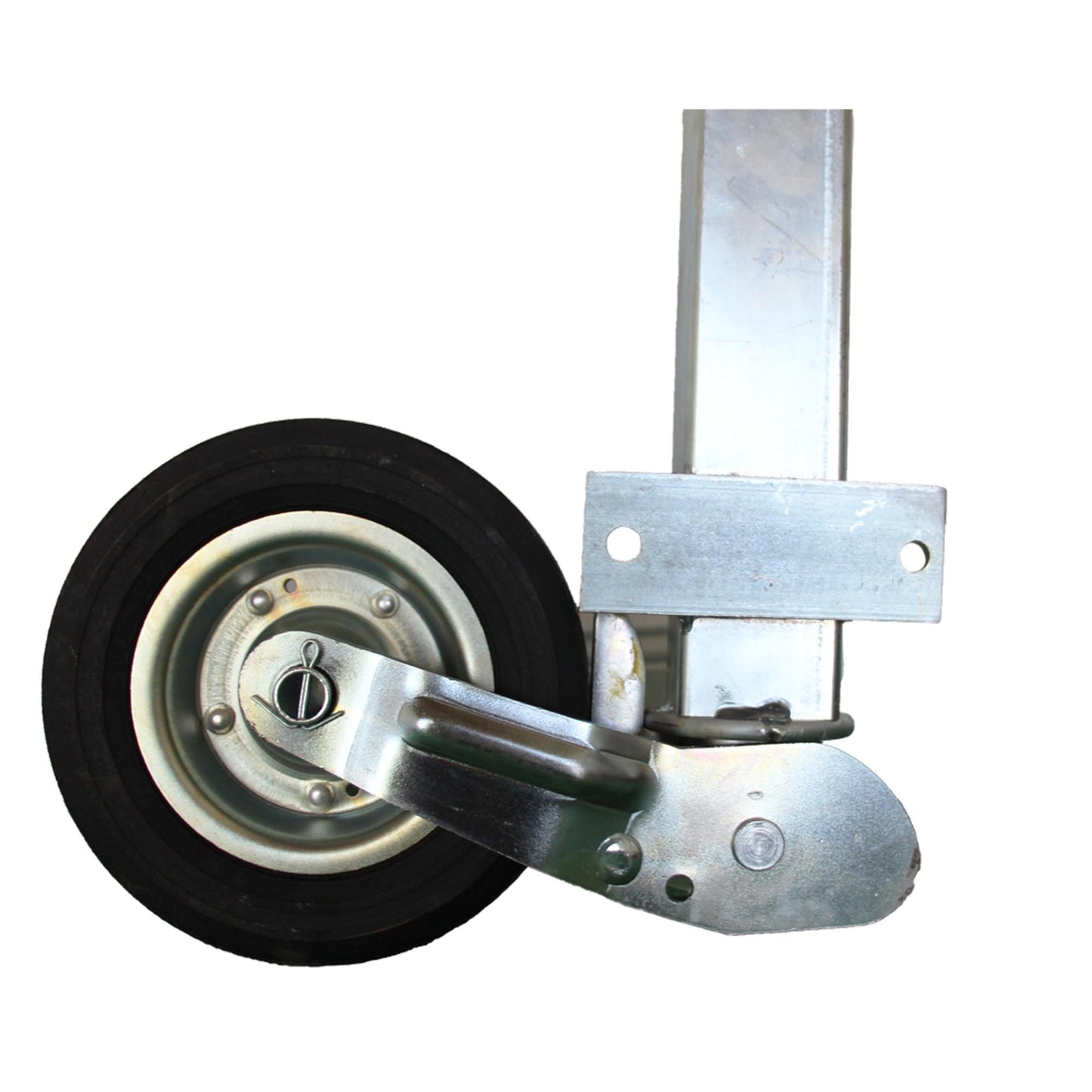 Automatik-Stützrad 60mm Vierkant, 2-Loch, 400kg Stützlast