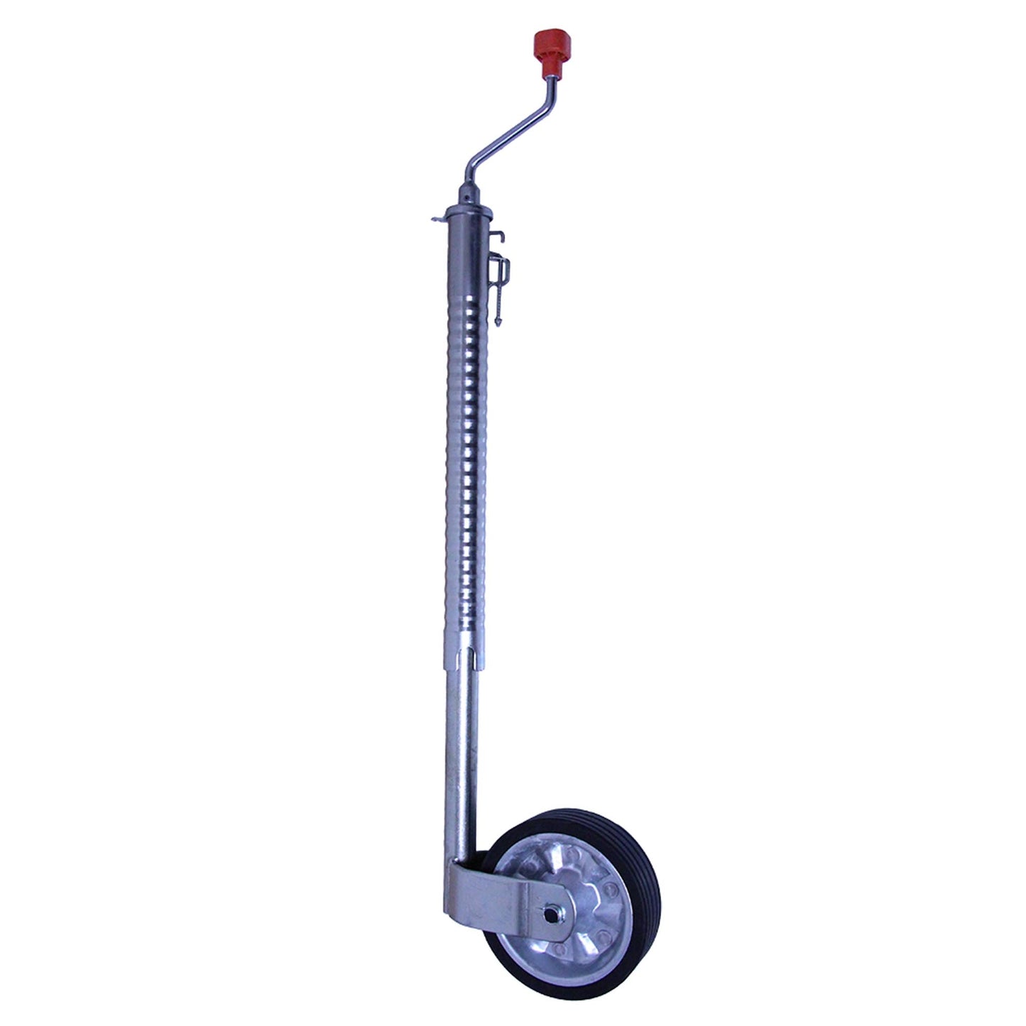 Stützrad 48mm mit Vollgummi-Reifen 300kg gerippte Ausführung