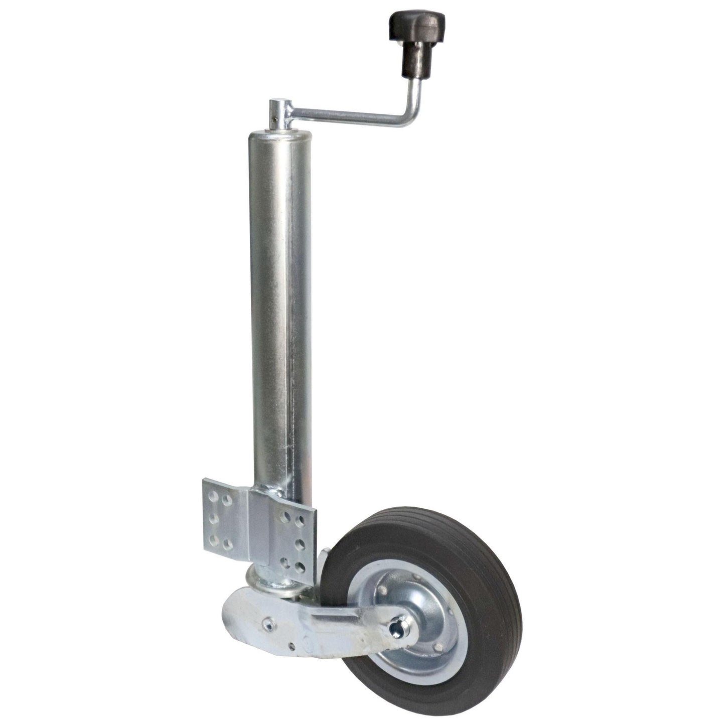 Anhänger Automatik Stützrad 400kg Flansch 0mm + Schraubensatz