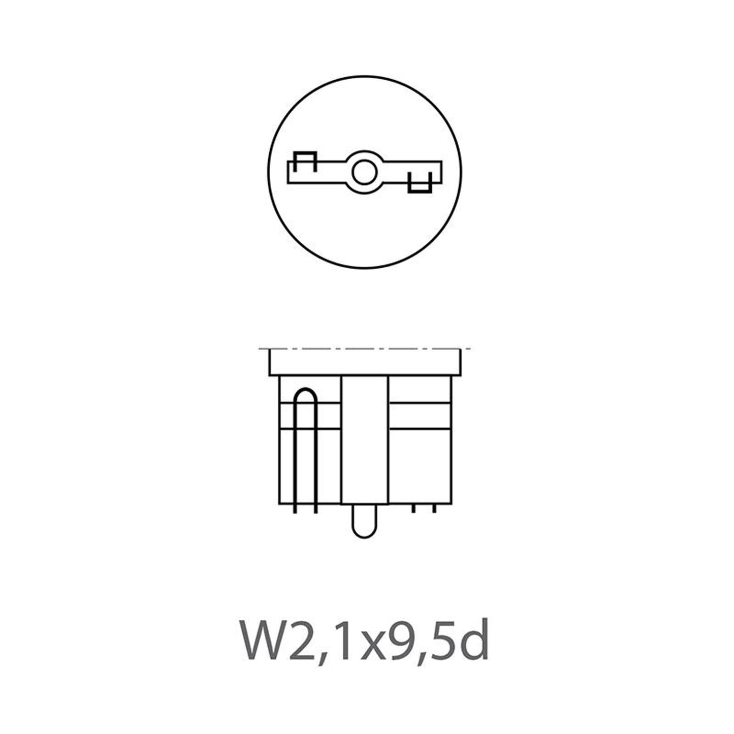 10x Autolampe 12V 5W T10 W2,1x9,5d