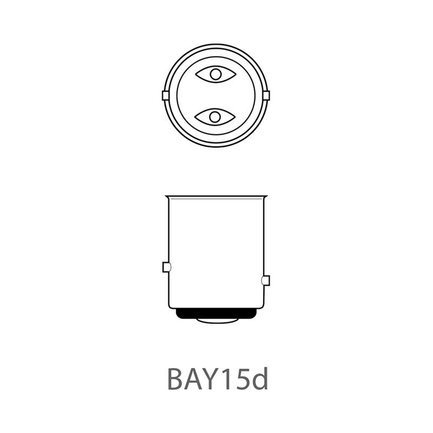 10x Autolampe 12V 21/5W BAY15d