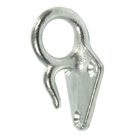 Dreiloch-Planenhaken Metall mit Öse