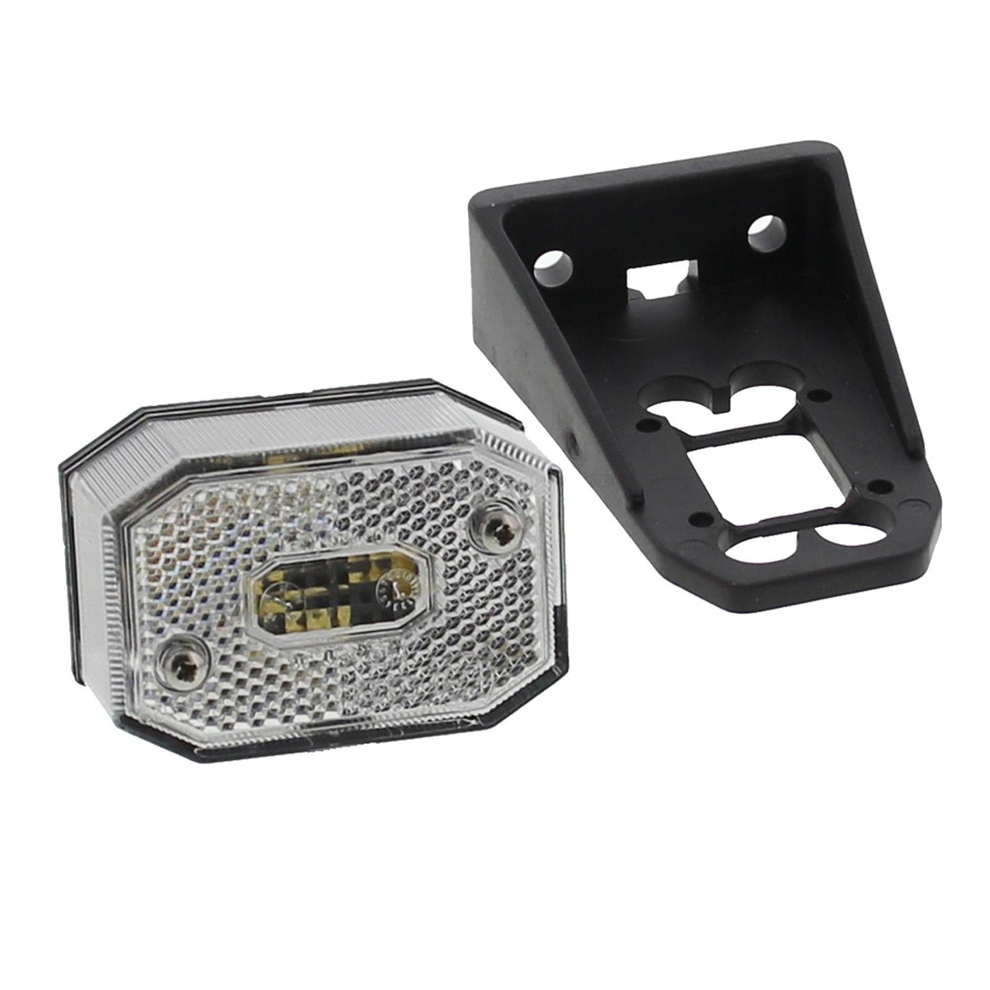 Flexipoint LED Positionsleuchte weiss + Halter
