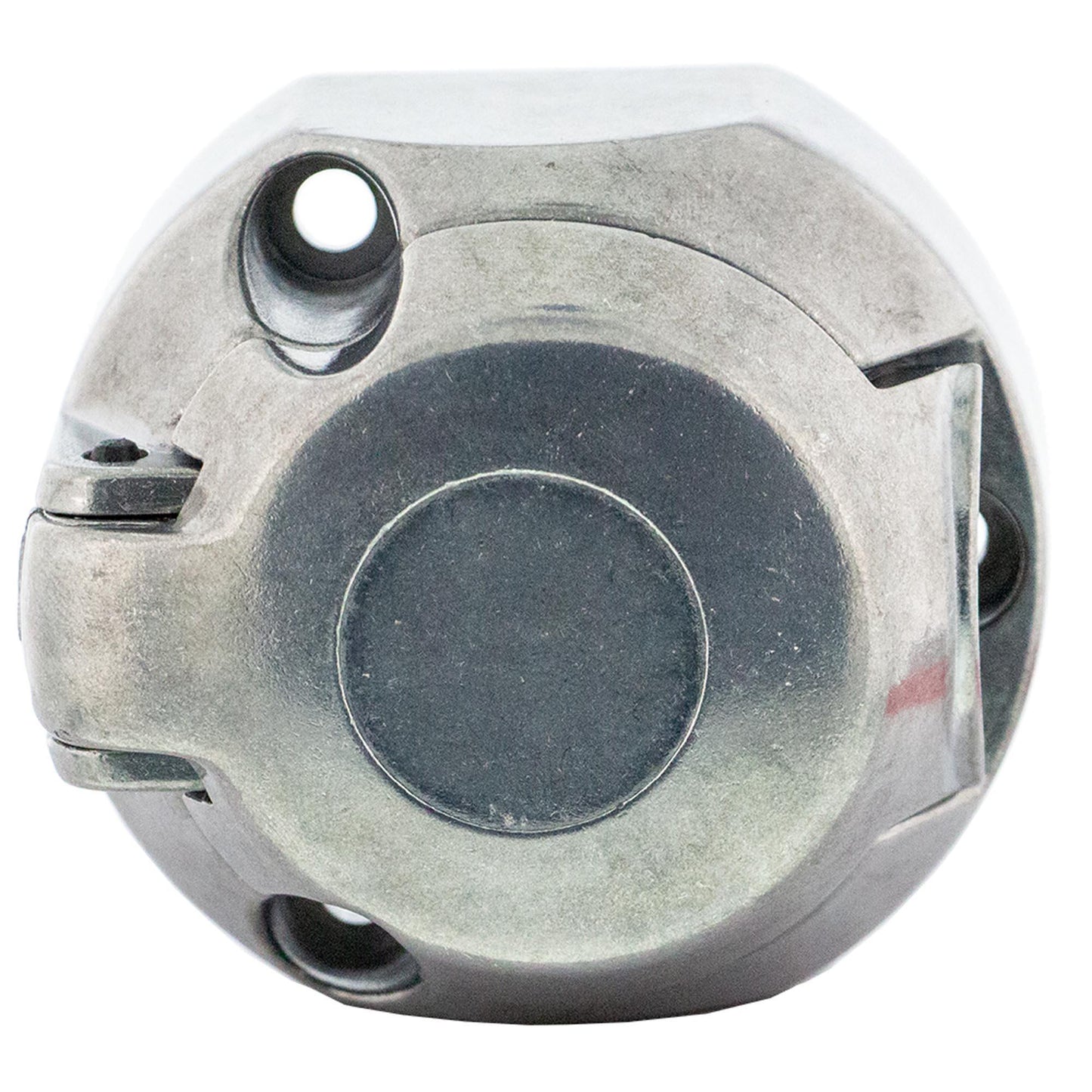 7-polige Anhänger-Steckdose Metall 12V Oval