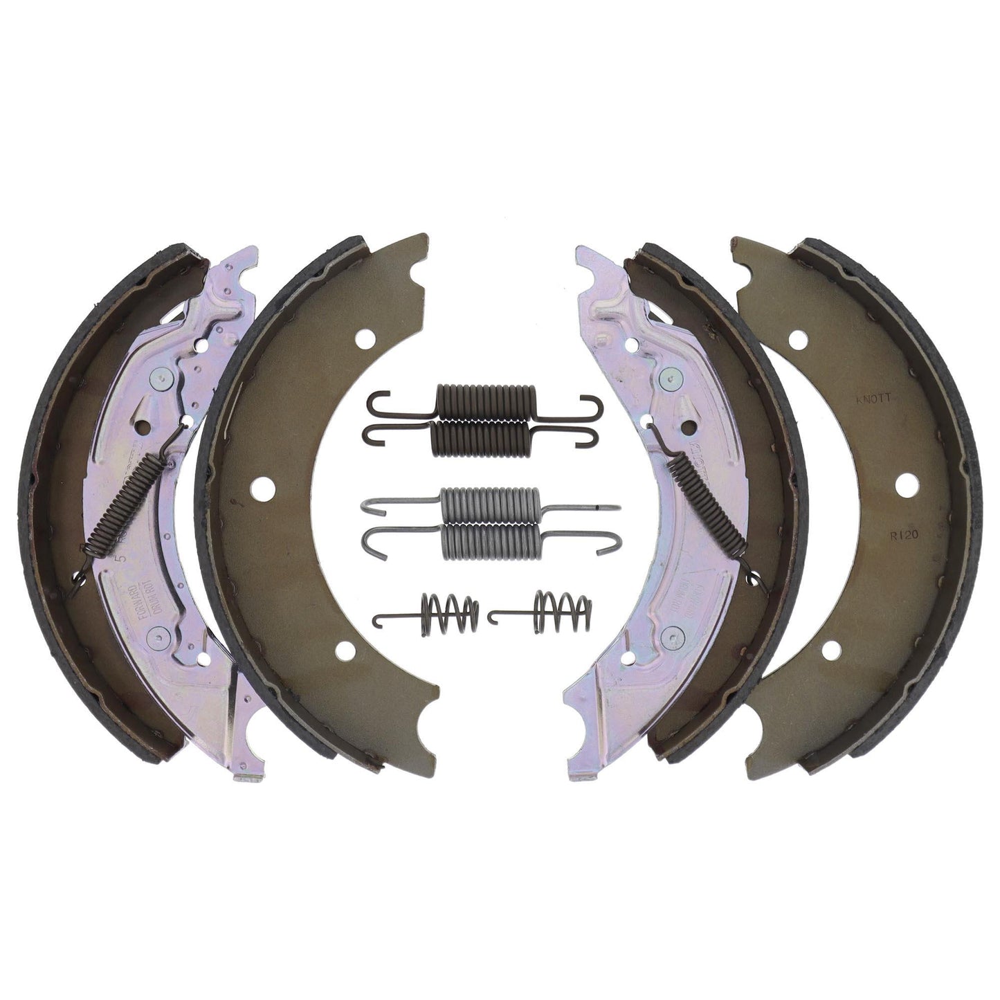 Brake shoe set Knott 250x40mm 25-2025