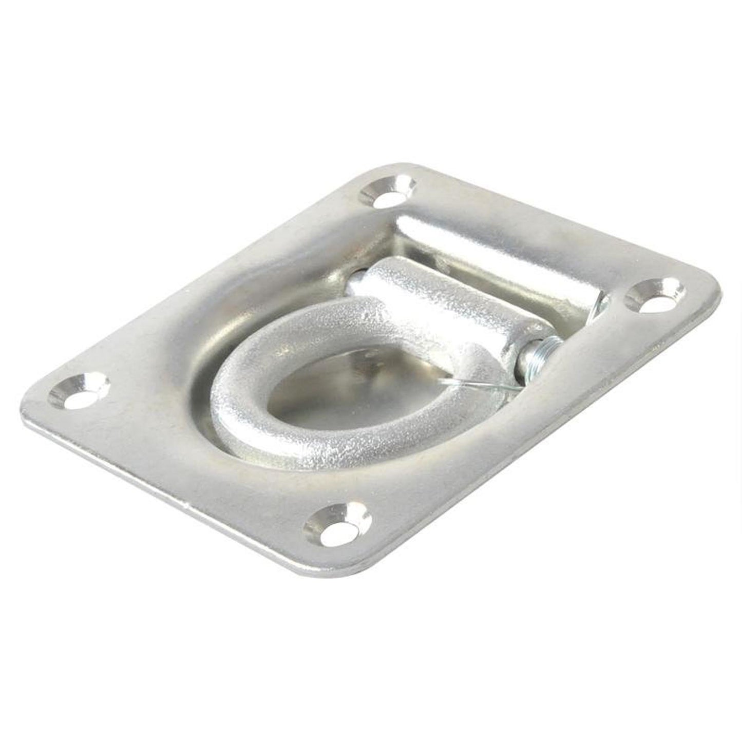 Zurrmulde einfach 100x95mm 800daN mit Rückholfeder