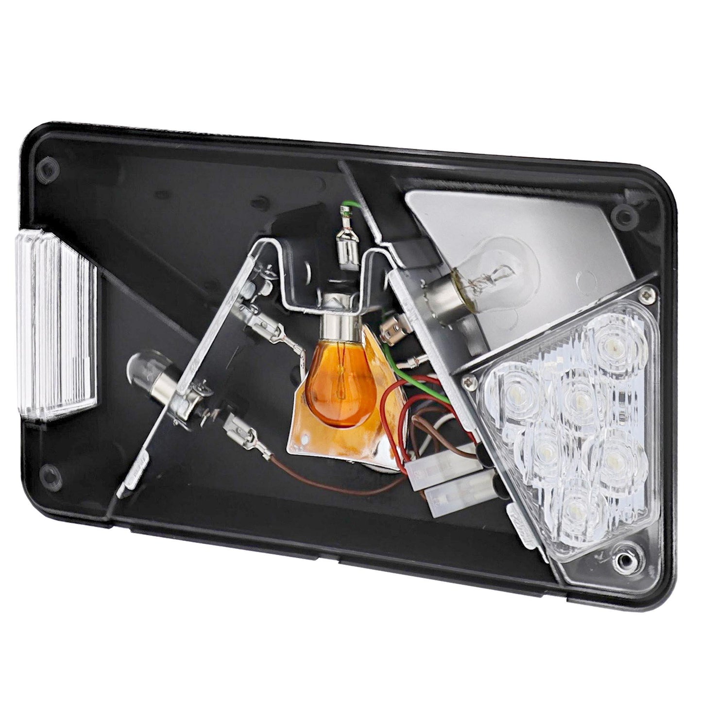ASPÖCK Multipoint 5V LED rear light set with cable 4m 13-p