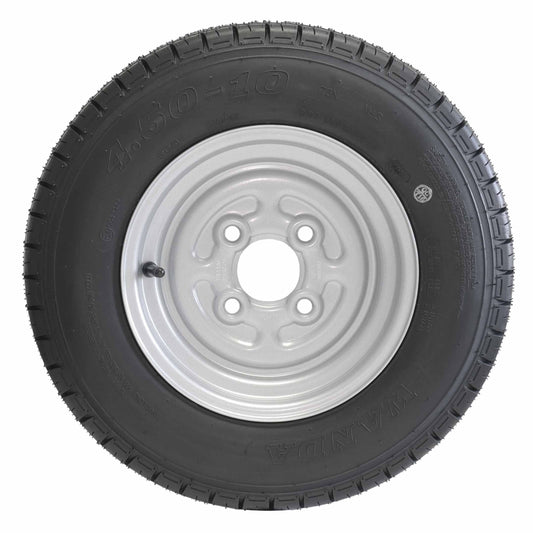 Komplettrad 4.50-10 76N TL M+S auf 3,50x10 Felge 4x100 ET0 / ML60