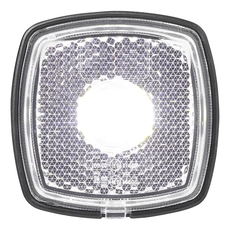 Positionsleuchte 12-24V Weiß 61 x 61 mm LED