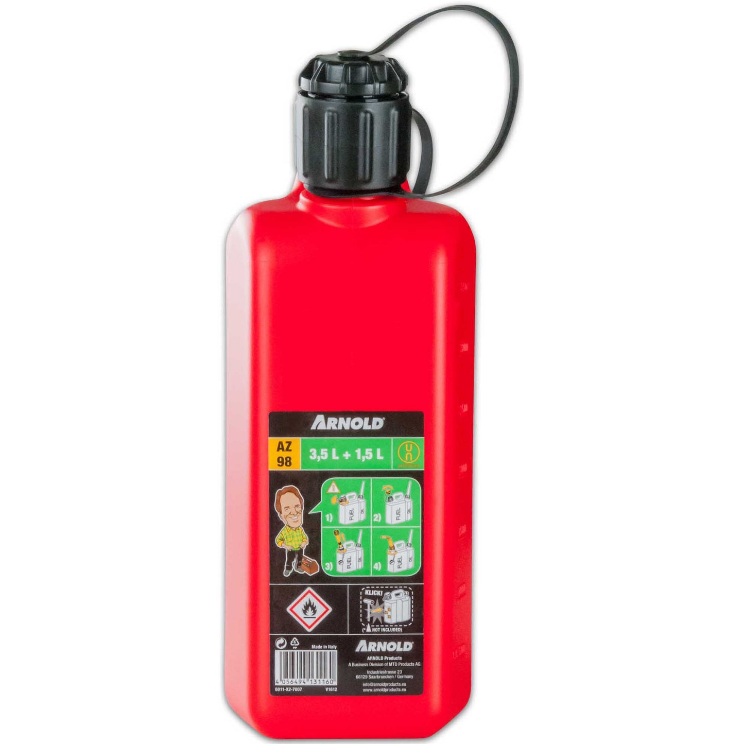Doppelkanister 3 + 1,5 Liter, inkl. Auslaufrohren