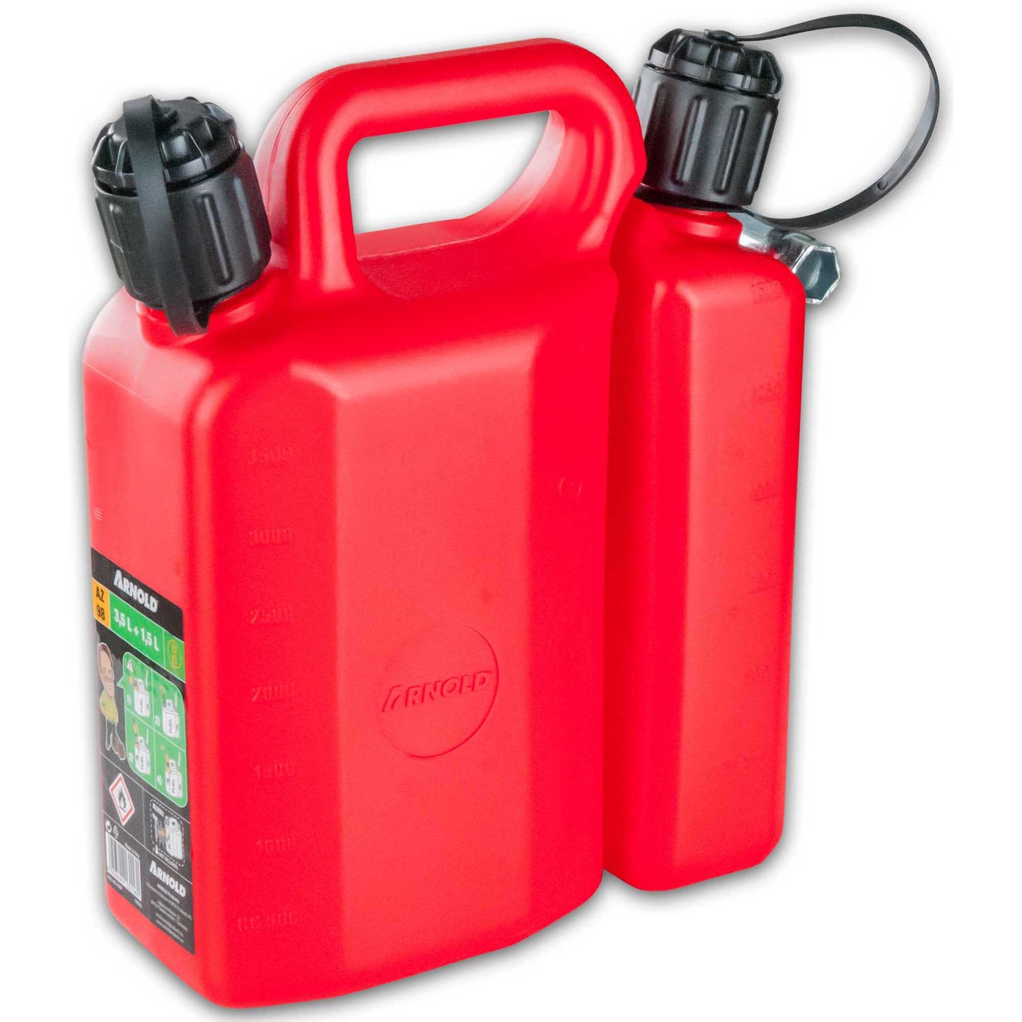 Doppelkanister 3 + 1,5 Liter, inkl. Auslaufrohren