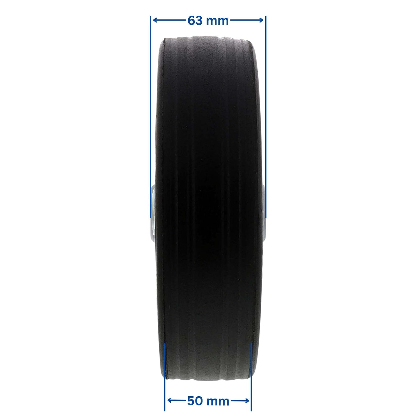 The Drive Ersatzrad 200x50mm passend für 500kg ALKO, KNOTT, DTR, TheDrive Anhänger Stützrad