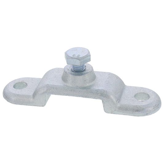 Rungenhalter f. Flacheisen vz. 10x40 mit Stellschraube 10x25