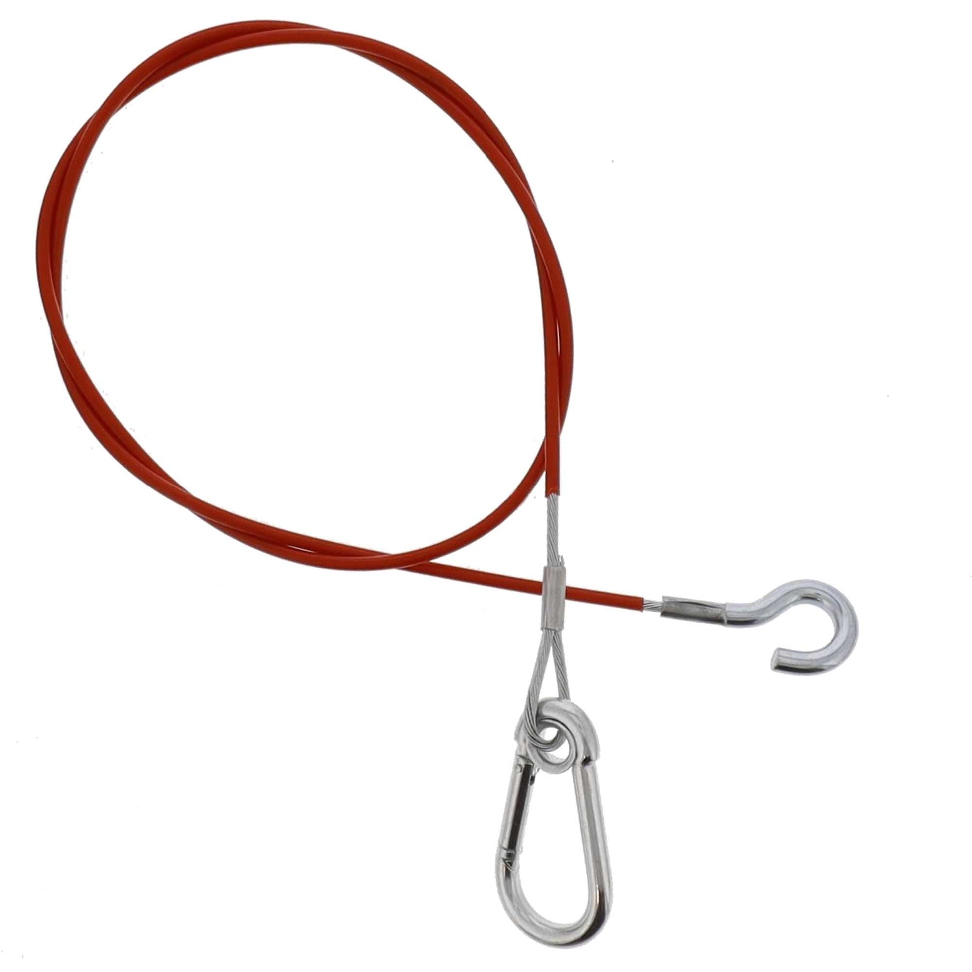 Abreißseil für Anhänger 1050mm mit Karabiner u. Haken - TMN - shop.de