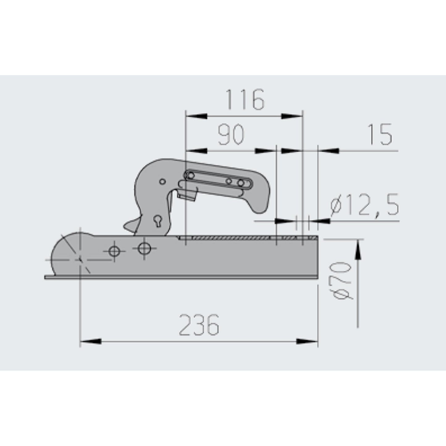 AL - KO AK7 Ausf. C / 750kg Rund 70mm - TMN - shop.de