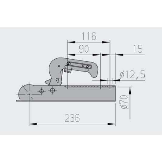 AL - KO AK7 Ausf. C / 750kg Rund 70mm - TMN - shop.de