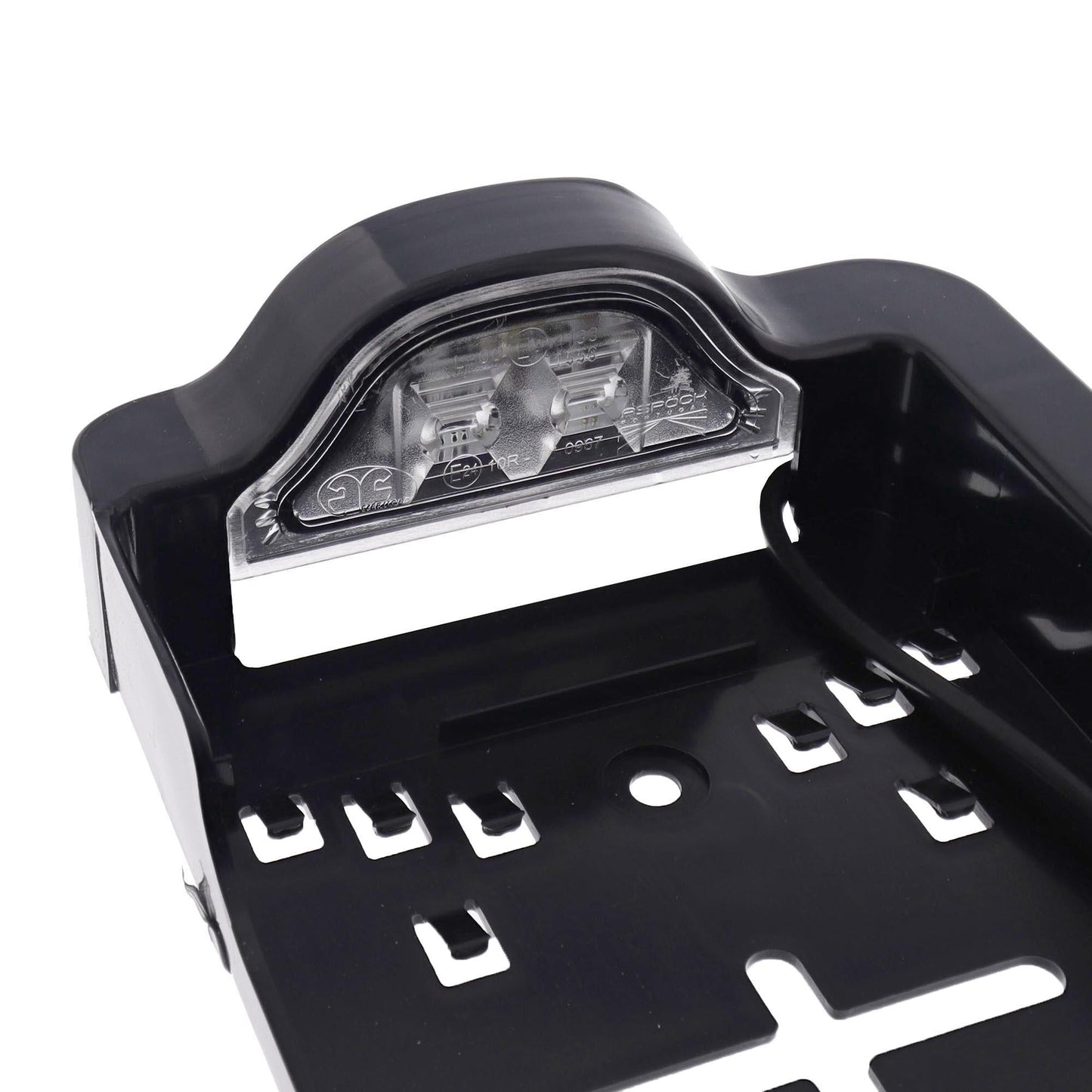 Aspöck Kennzeichenhalter mit 2x LED Kennzeichenleuchte 36 - 3769 - 007 - TMN - shop.de