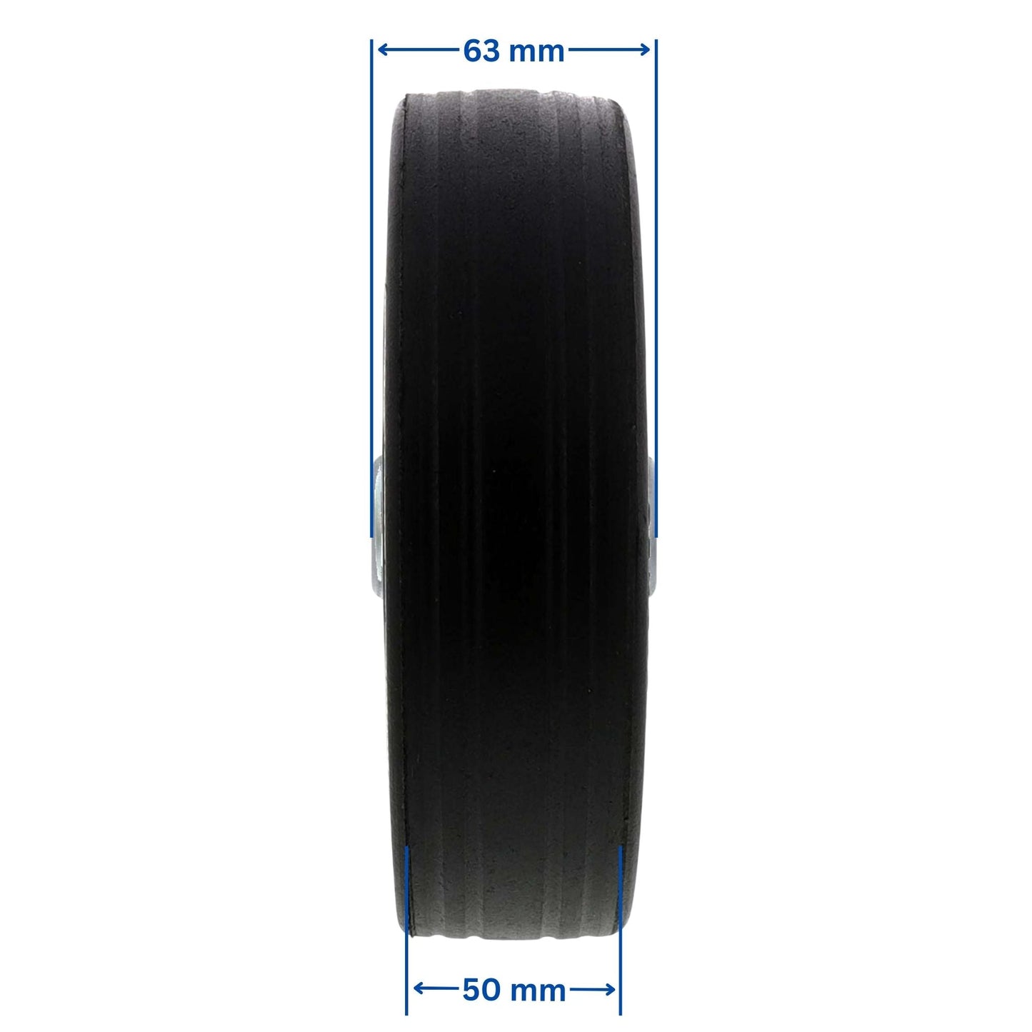 Ersatzrad 200x50mm passend für 500kg ALKO, KNOTT, DTR, TheDrive Anhänger Stützrad - TMN - shop.de