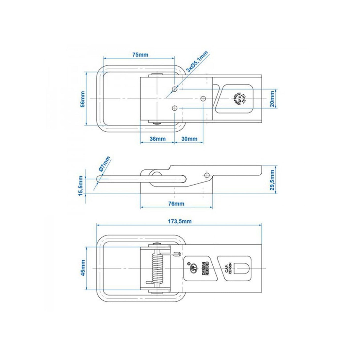 Exzenterverschluss SPP ZB - 07 - TMN - shop.de