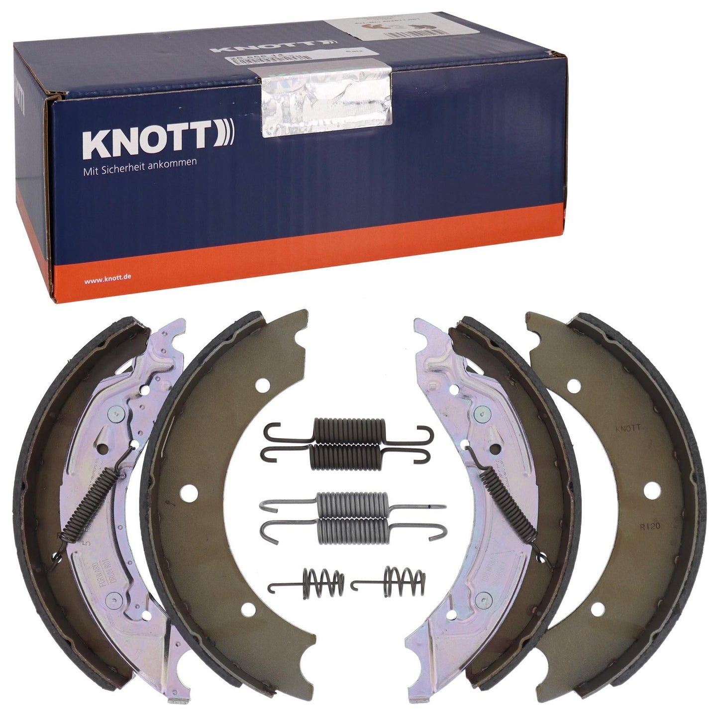 Brake shoe set Knott 250x40mm 25-2025