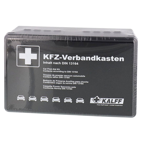 KFZ - Verbandkasten Schwarz DIN 13164 - 2022 - TMN - shop.de