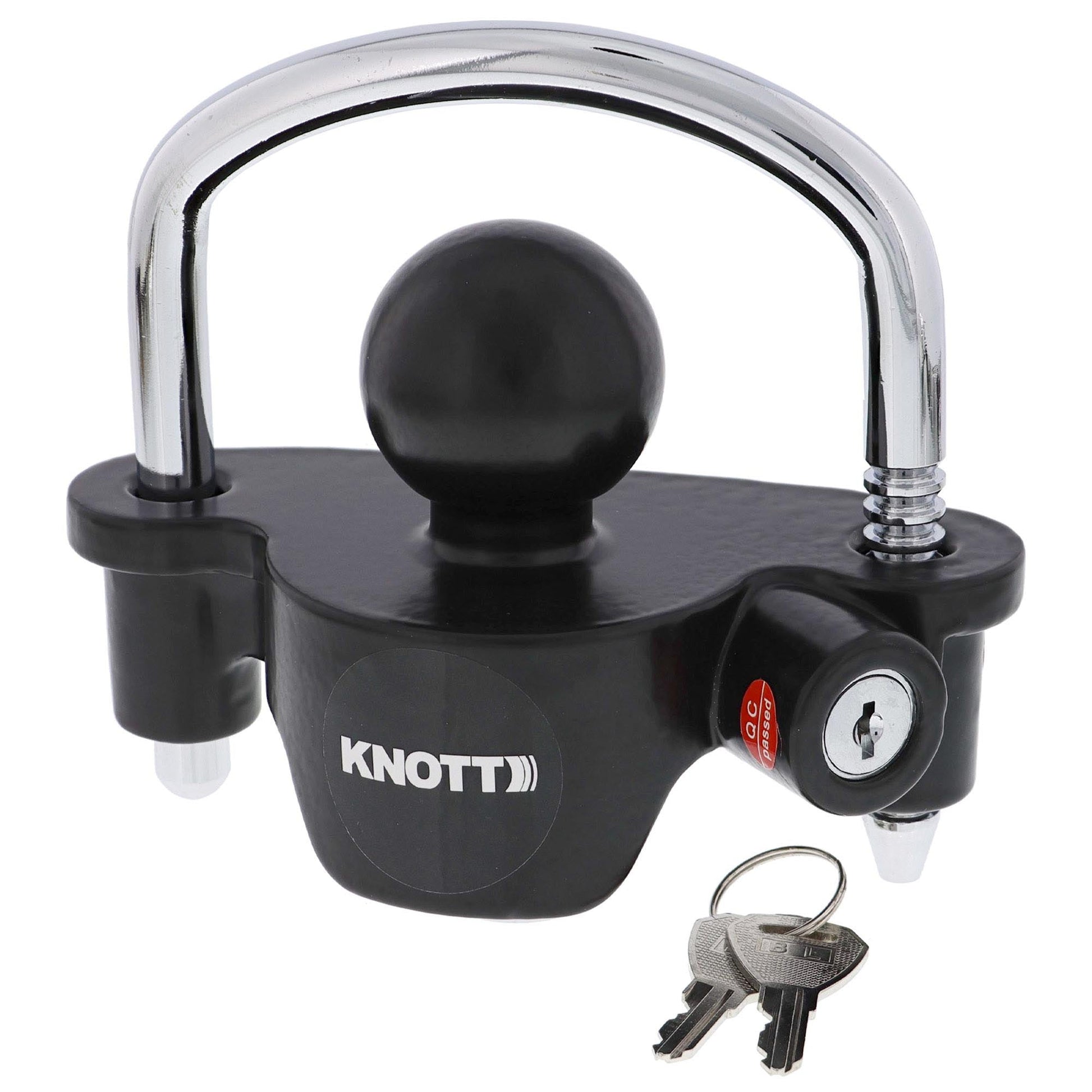 Knott Bügelschloss Universal für Anhänger mit Kugelkupplung - TMN-shop.de