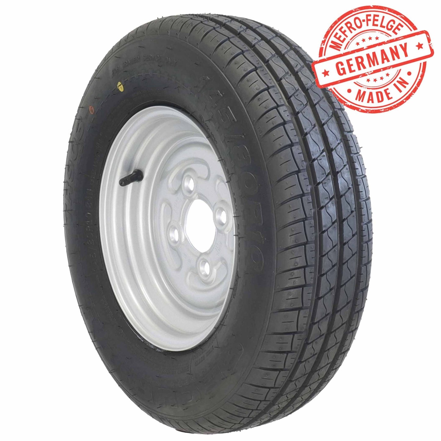 Komplettrad 145/80 R10 84N XL M+S auf 3,50x10 Felge 4x100 ET0 / ML60 - TMN - shop.de