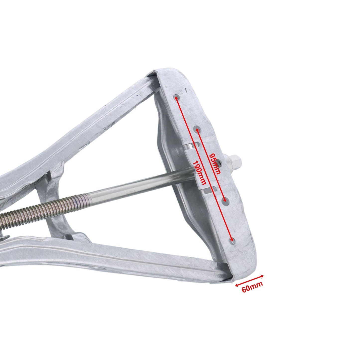 AL-KO Ausdrehstütze für Alko System-Chassis 1000kg | 267265