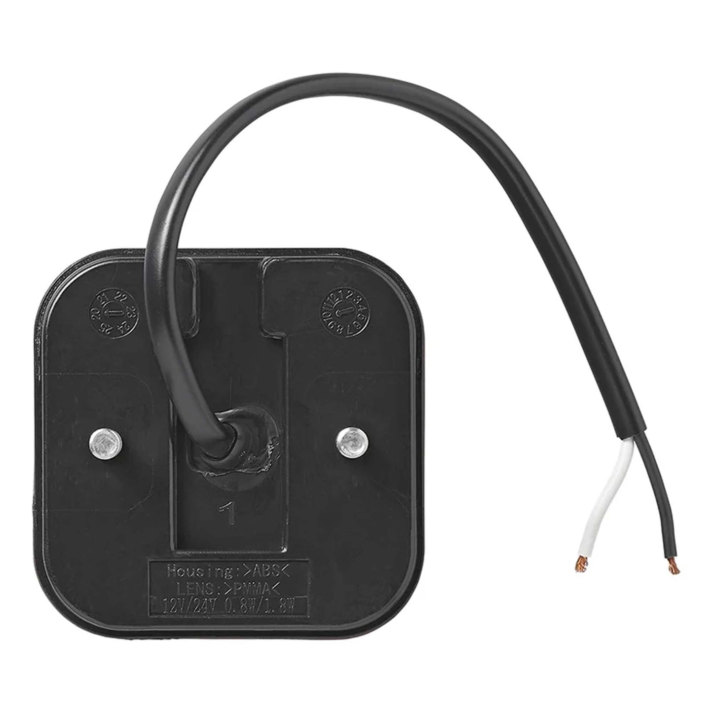 Seitenmarkierungsleuchte 12 - 24V Gelb 65 x 65 mm LED - TMN - shop.de