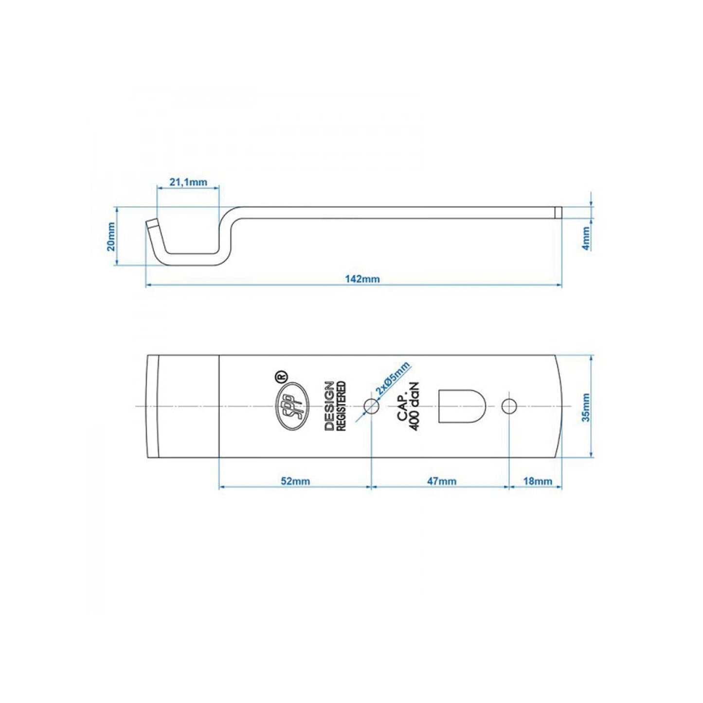 SPP Gegenhalter für Exzenterverschluss Z - 01A - TMN - shop.de