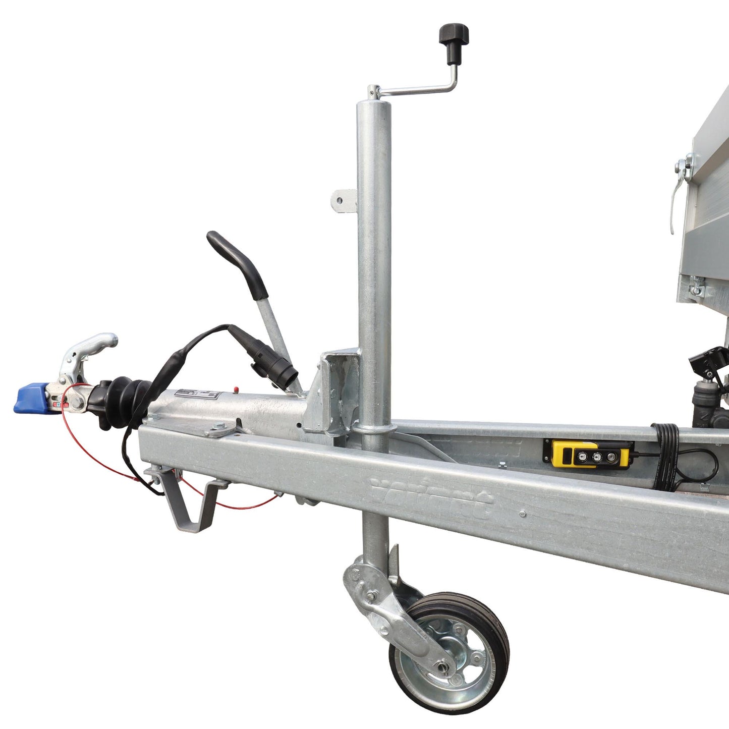 Stützrad 500KG TD60V-XL 230x80 extra Lang