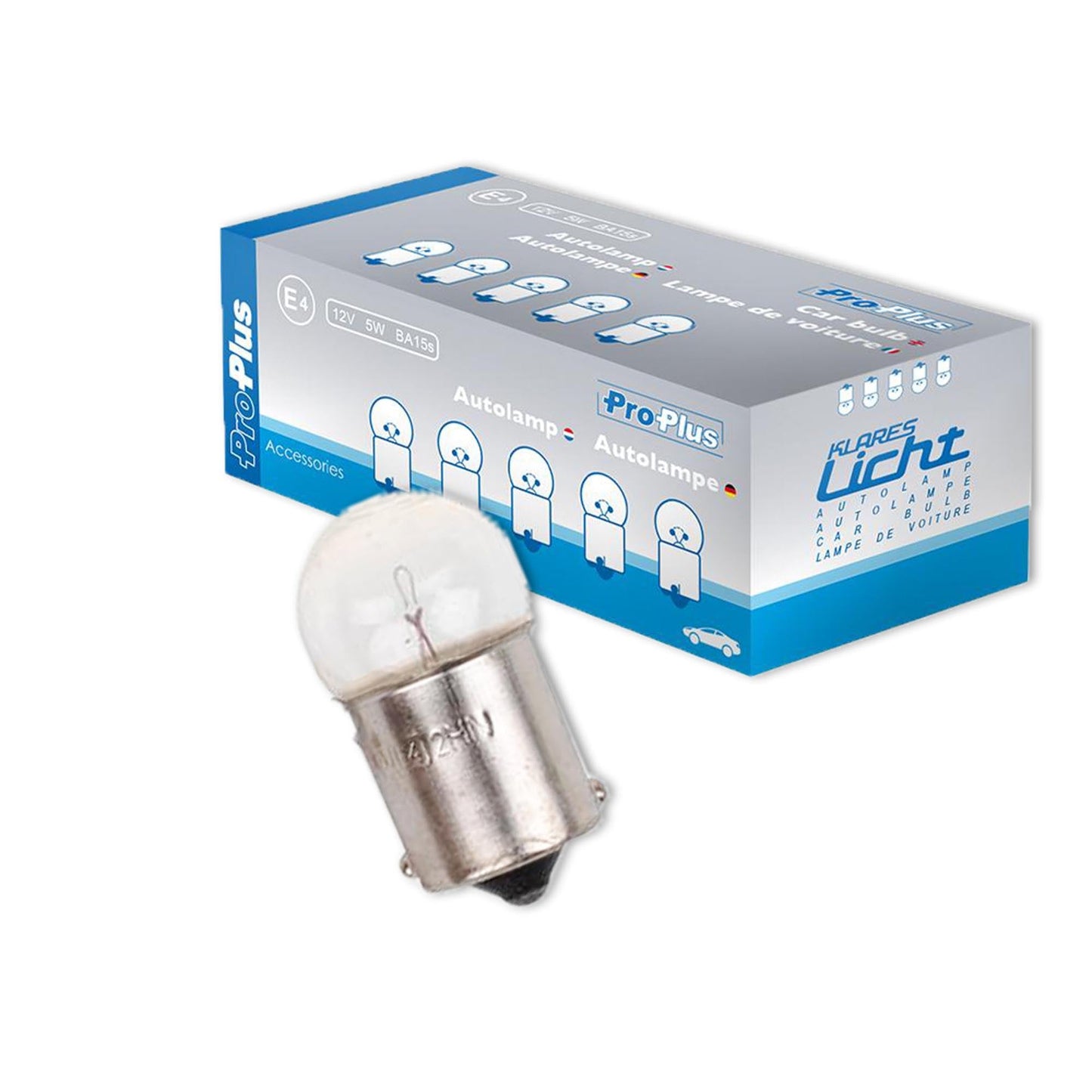 10x Autolampe 12V 5W BA15s - TMN-shop.de