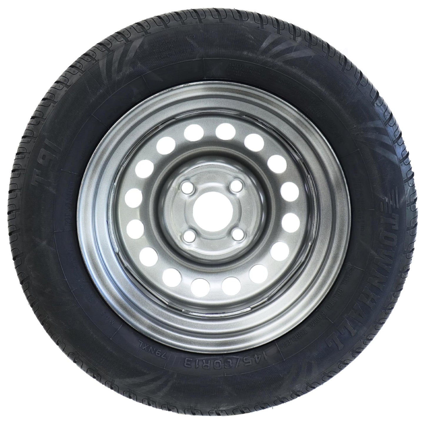 Anhänger Komplettrad 145/80 R13 79N XL M+S auf 4Jx13H2 Felge 4x100 ET30 - TMN-shop.de