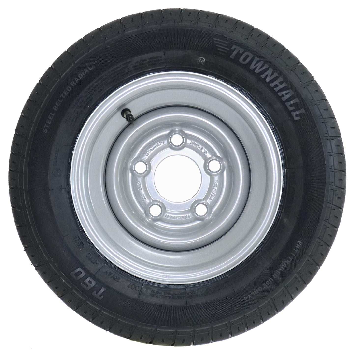 Anhänger Komplettrad 195/55 R10C 98/96N M+S auf 6Jx10H2 Felge 5x112 ET-4 - TMN-shop.de