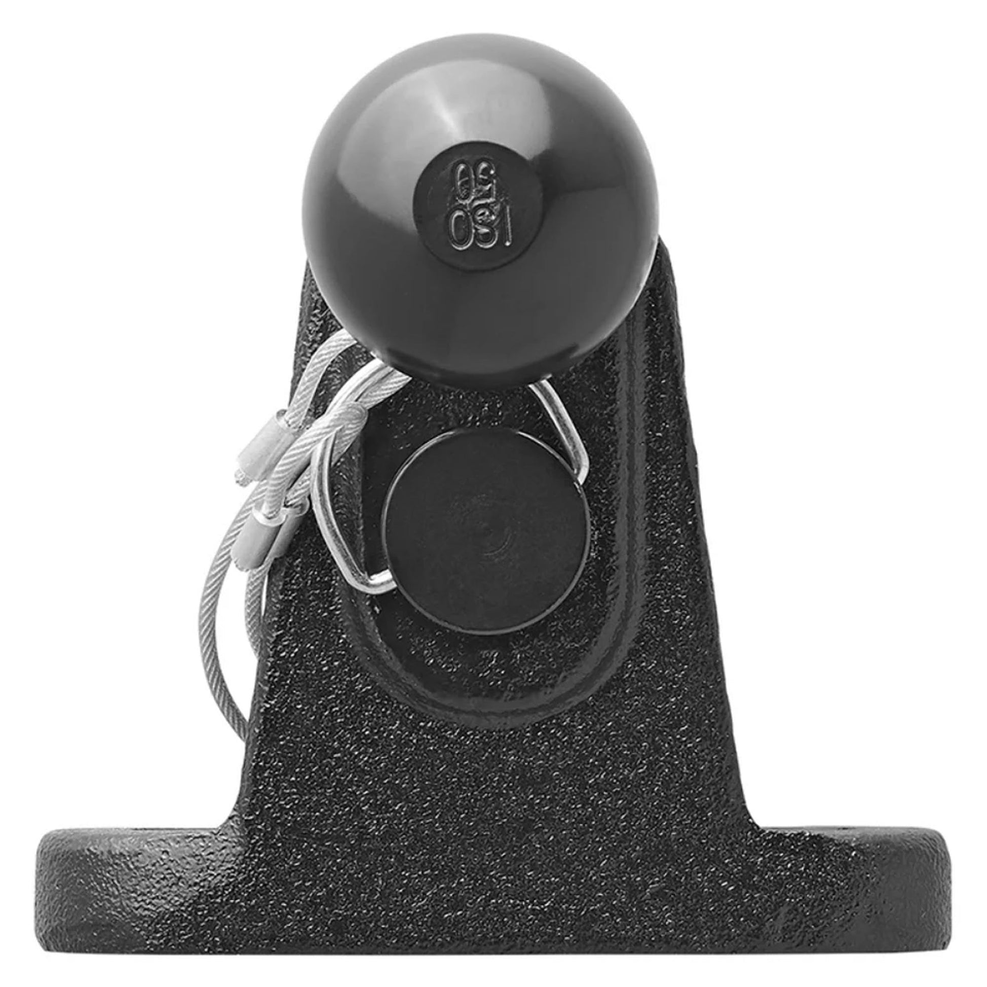 Anhängerkupplung Zweifach Ø50mm 3.500kg Schwarz - TMN-shop.de