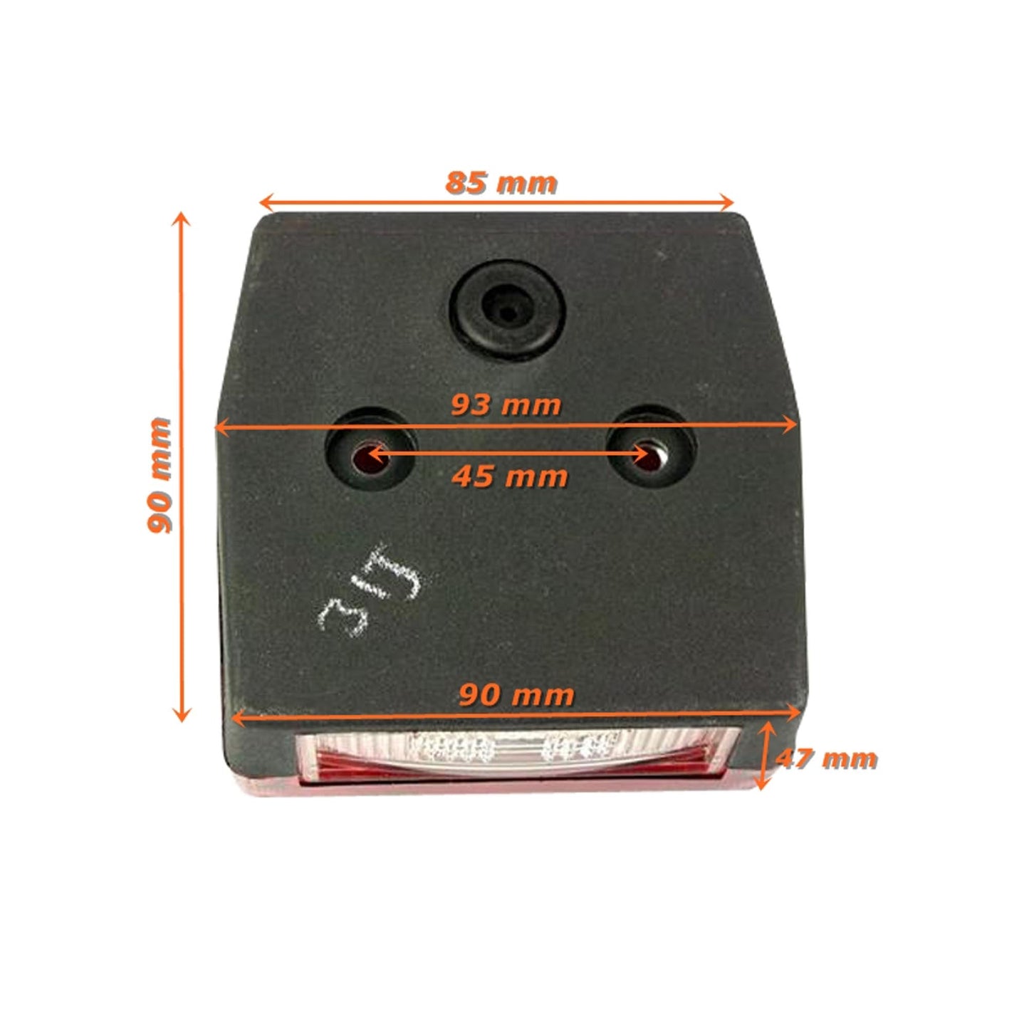 Aspöck Minipoint Dreikammer Rückleuchte - Tüllenanschluss - TMN-shop.de