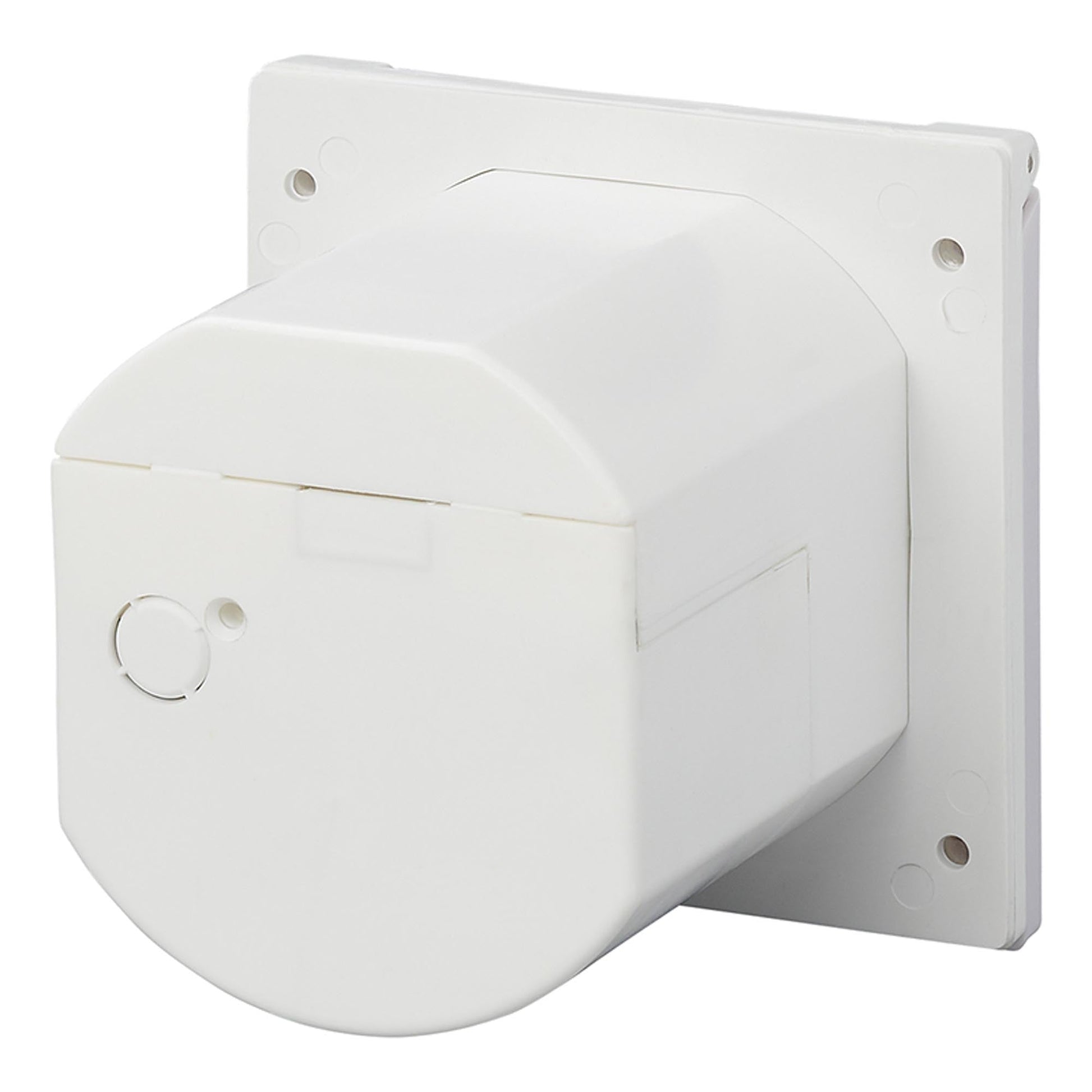 CEE-Einspeisestecker Einbau eckig weiss - TMN-shop.de