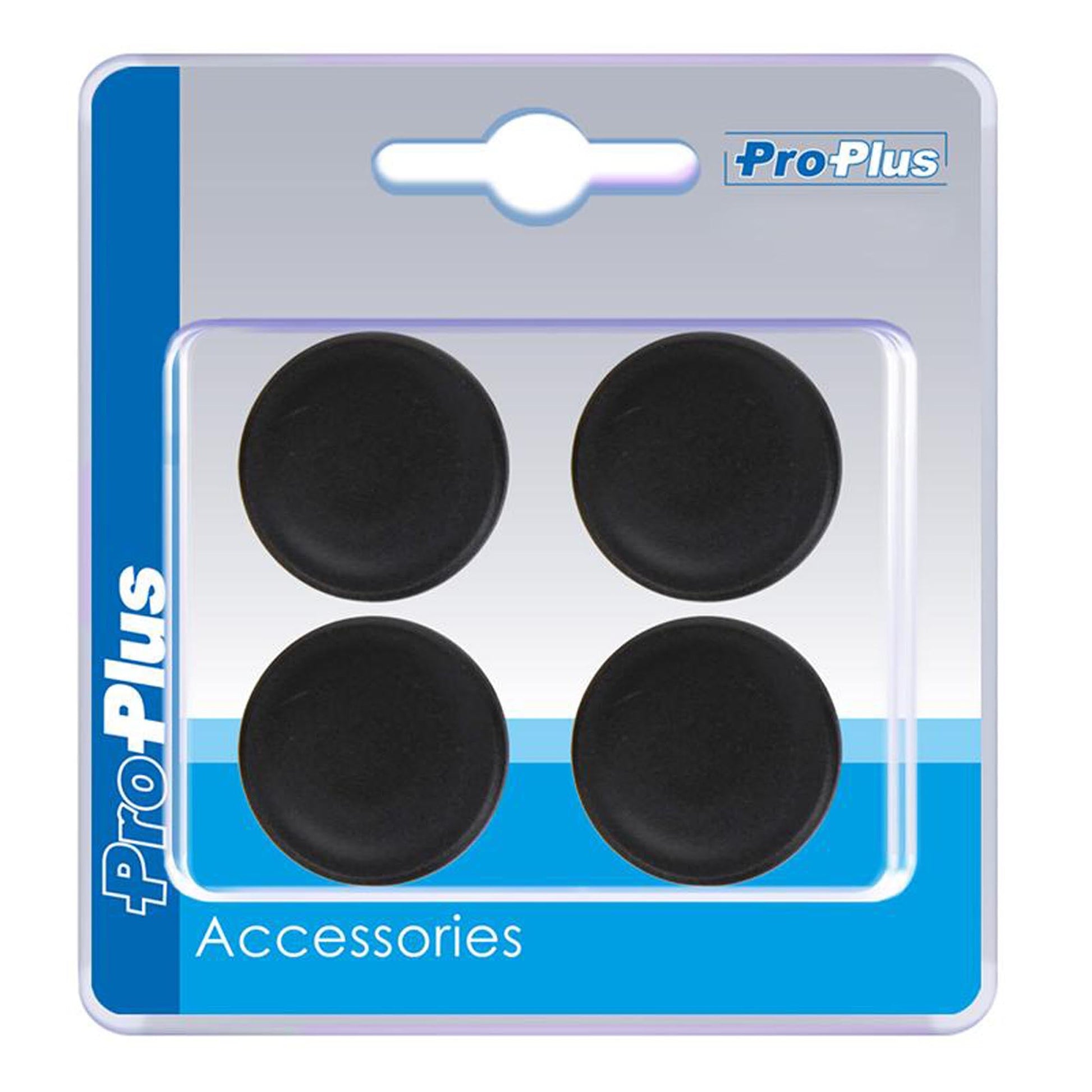 Endkappe Kunststoff schwarz im 4 Stück im Blister Rund Ø30mm - TMN-shop.de