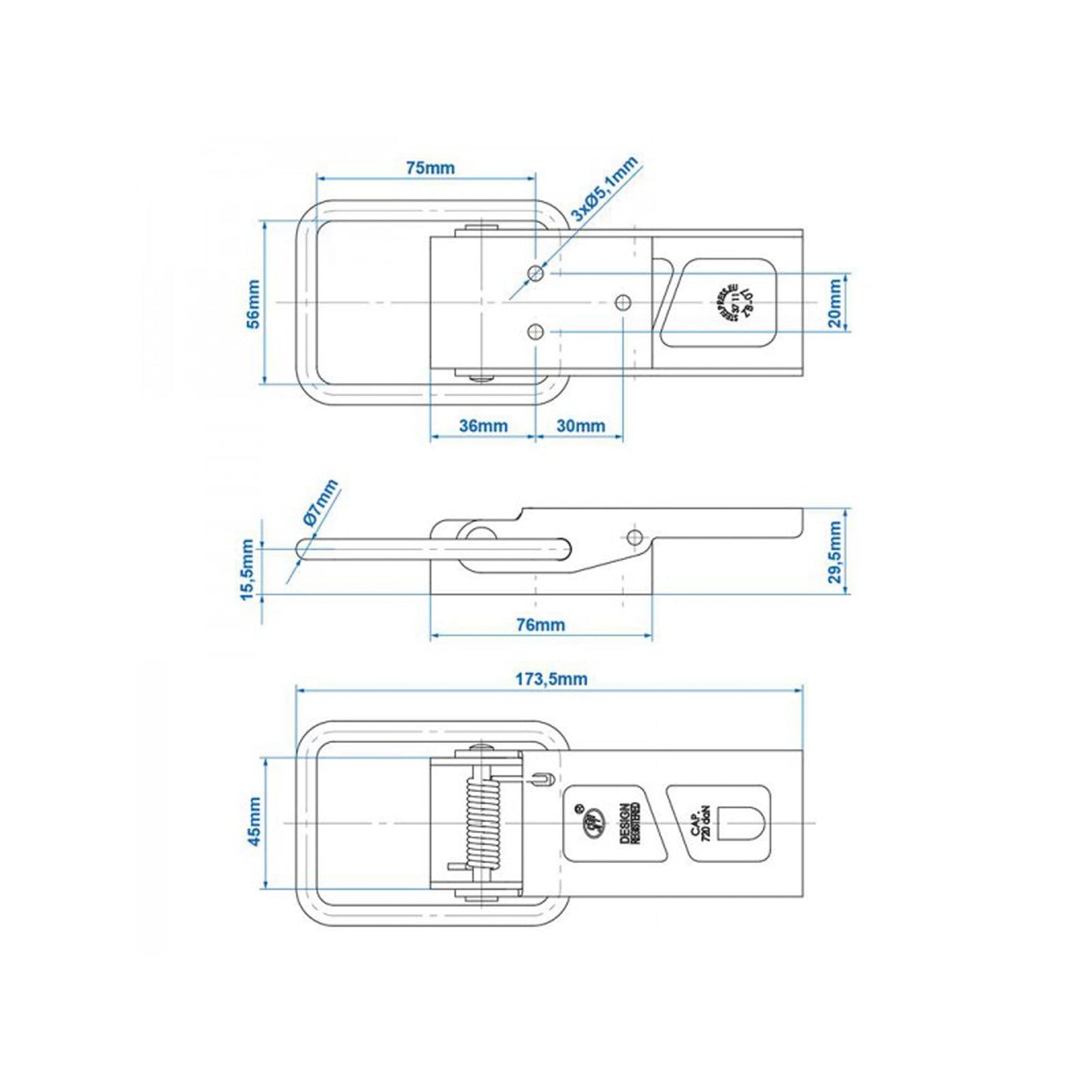 Exzenterverschluss SPP ZB-07 - TMN-shop.de