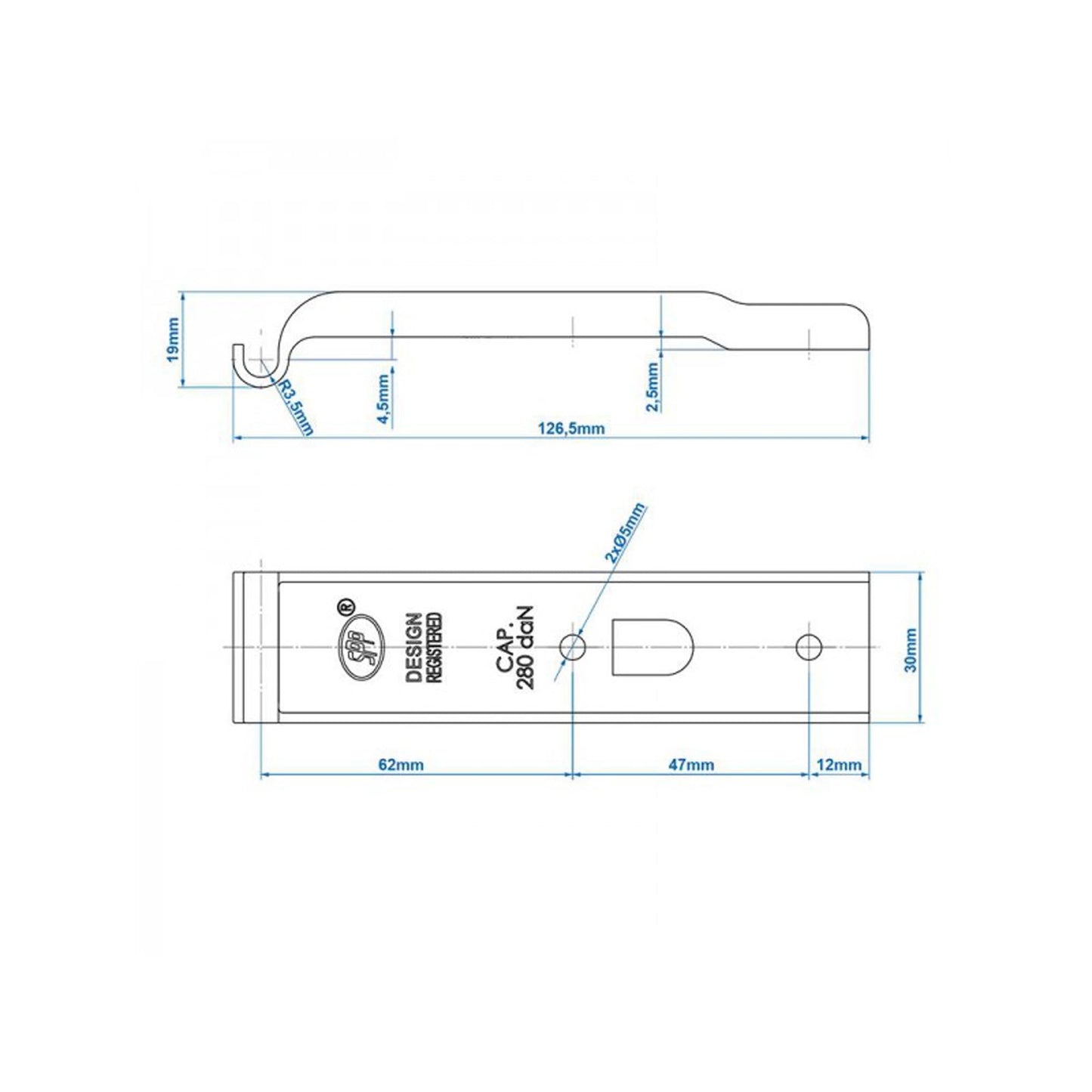 Gegenhalter für Exzenterverschluss SPP Z-02 - TMN-shop.de