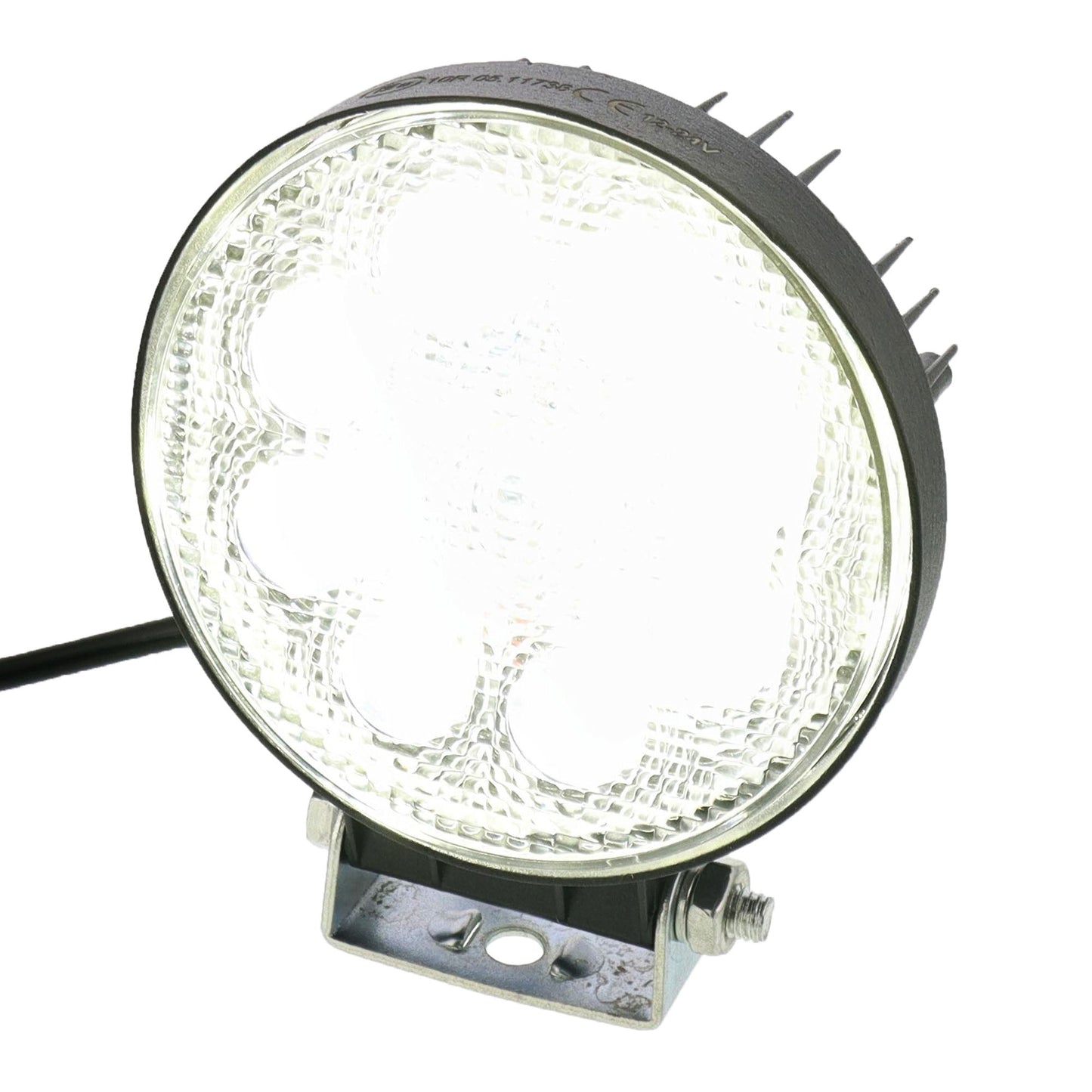 LED 24W Arbeitsscheinwerfer 1000lm 12-24V Rund Ø105mm - TMN-shop.de