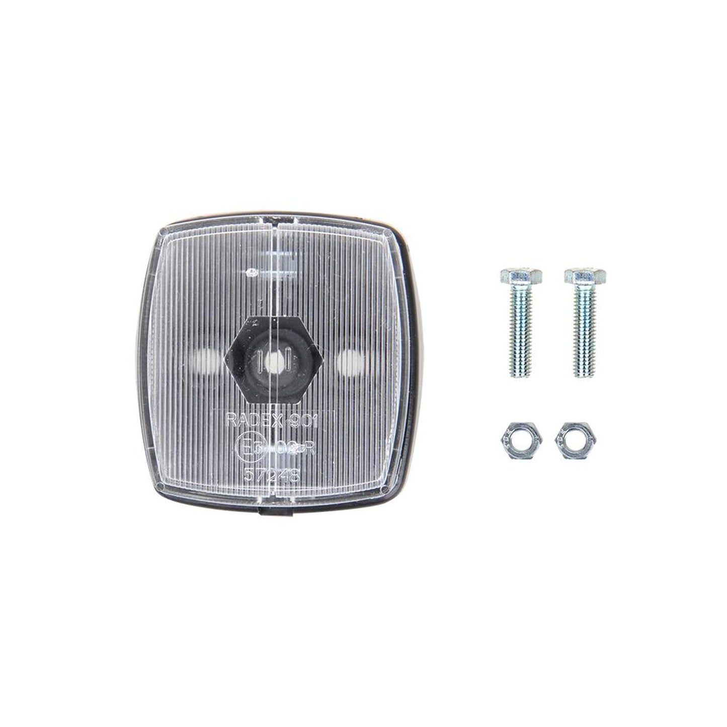 Radex 901 Positionsleuchte WEISS 66x62mm - TMN-shop.de