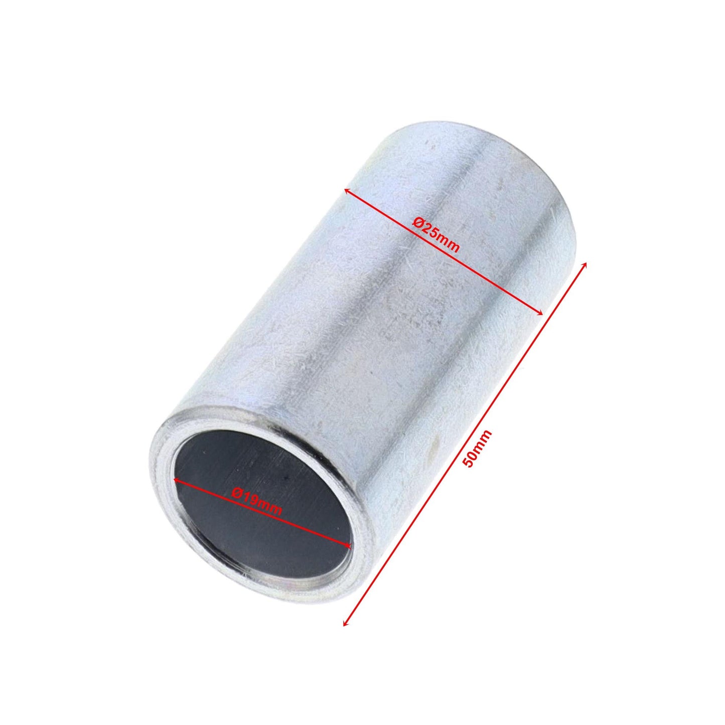 Reduzierbuchse für Oberlenker Kat.2 auf Kat.1 25-19mm L. 50mm - TMN-shop.de