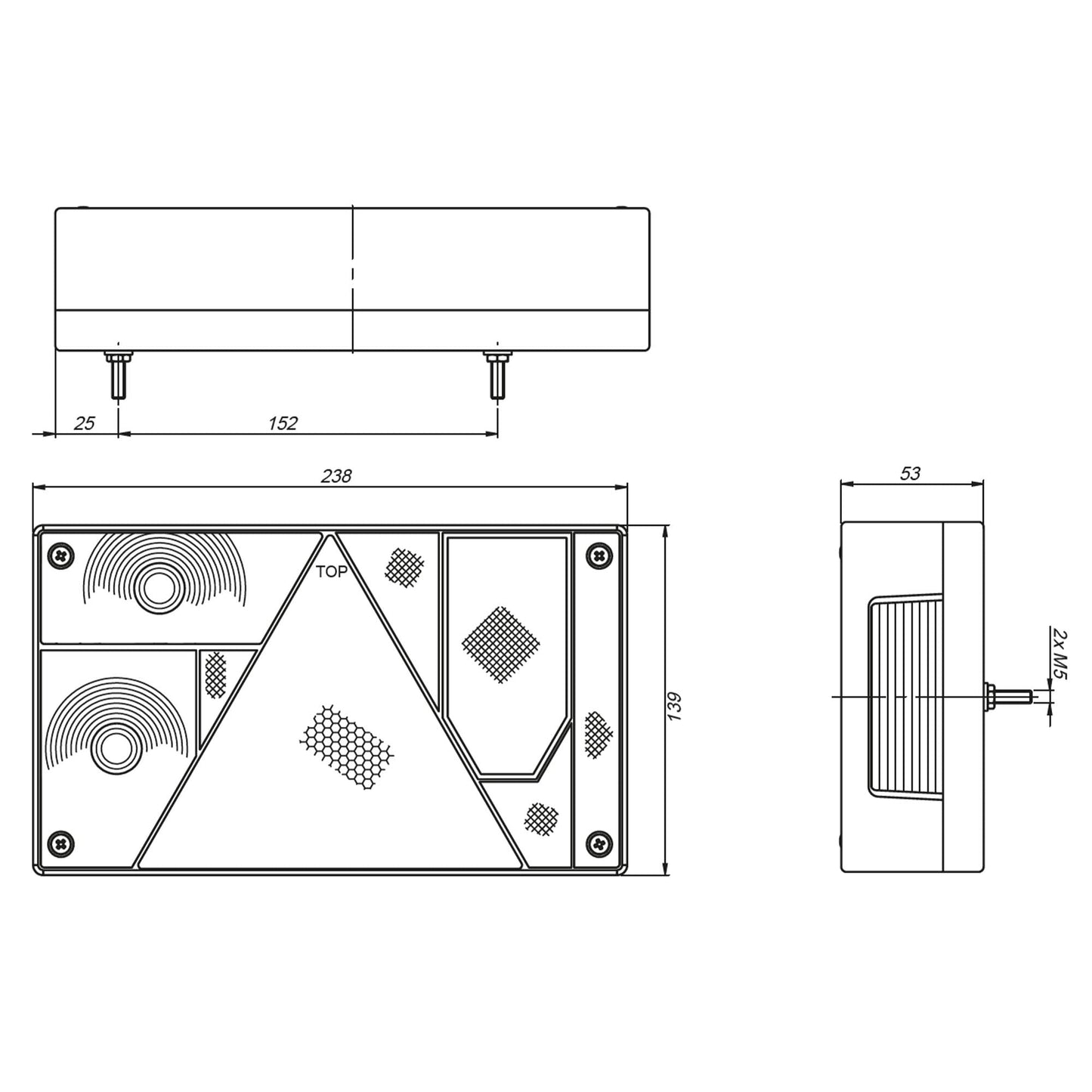Rückleuchte LT220 links KZL Bajonett passend für Multipoint I - TMN-shop.de