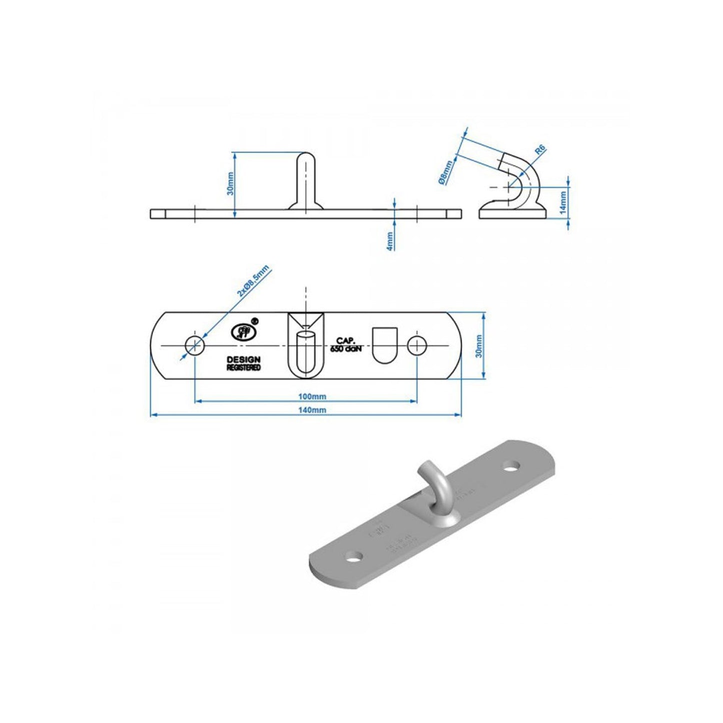 SPP Gegenhalter für Exzenterverschluss Z-03 - TMN-shop.de