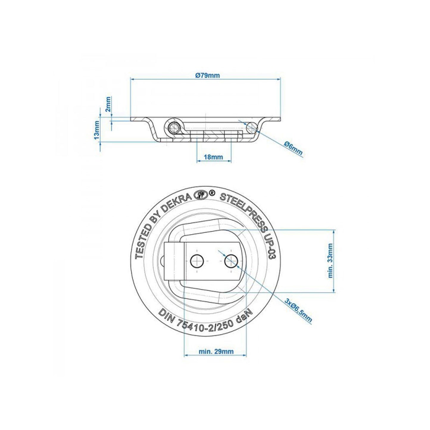 SPP Zurmulde rund UP-03 - TMN-shop.de